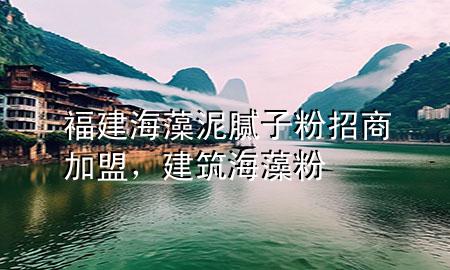 福建海藻泥膩子粉招商加盟<div   id=