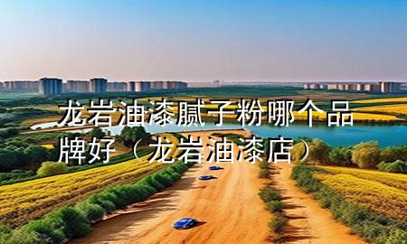 龍巖油漆膩?zhàn)臃勰膫€品牌好（龍巖油漆店）