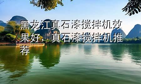 黑龍江真石漆攪拌機(jī)效果好，真石漆攪拌機(jī)推薦
