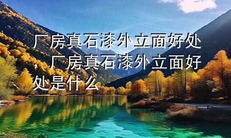 廠房真石漆外立面好處<div   id=