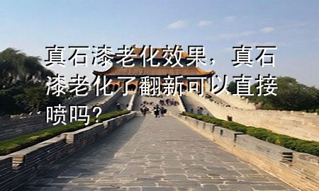 真石漆老化效果<div   id=