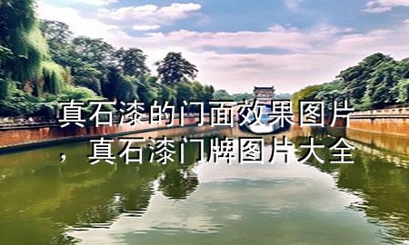 真石漆的門面效果圖片<div   id=