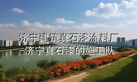 濟寧建筑真石漆涂料廠-濟寧真石漆的施工隊