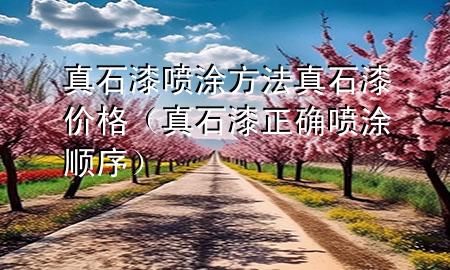 真石漆噴涂方法真石漆價(jià)格（真石漆正確噴涂順序）