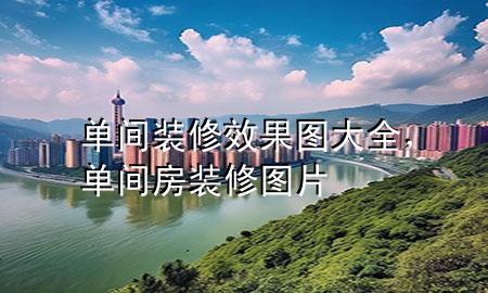 單間裝修效果圖大全，單間房裝修圖片