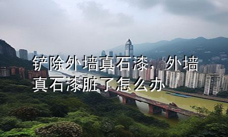 鏟除外墻真石漆，外墻真石漆臟了怎么辦