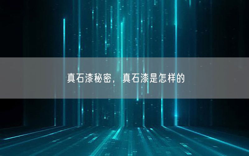 真石漆秘密<div   id=
